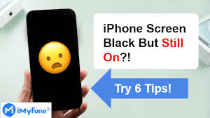 fix iphone screen black