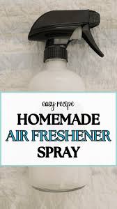 homemade air freshener spray simple