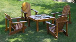 Cedar outdoor furniture will still last many years but will require more upkeep. Atponds Red Cedar Patio Furniture