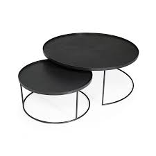 Compa Low Tray Tables Xl Set Of 2