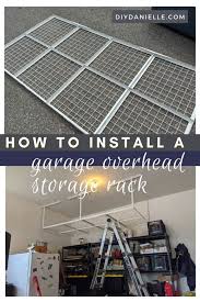 overhead garage storage rack