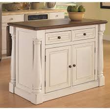 #1 home improvement retailer store finder Homestyles Monarch White Kitchen Island With Drop Leaf 5020 94 The Home Depot