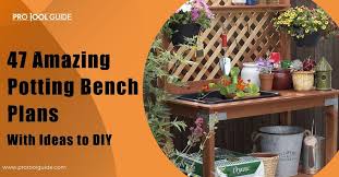 Potting Bench Plans For You To Diy
