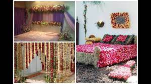 bridal bed room flower decoration ideas