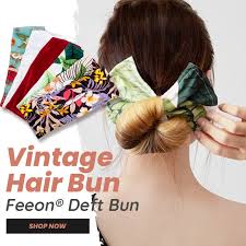 Messy bun hairstyle with jewelry headband in 7 gif images step. 1pc Feeon Deft Bun Women Hair Styling Headband Hair Twist French Stylish Hair Bun Vintage Party Hair Styling Buns For Women Diy Knitting Aliexpress