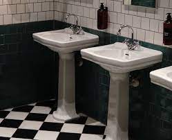 pedestal sinks new take on an old