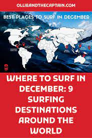 Best places to go surfing in december