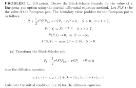 Black Scholes Formula