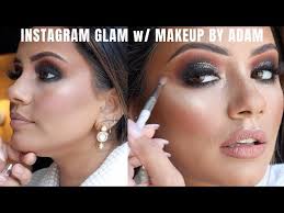 insram glam makeup get ready with me
