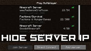 Find the best hide and seek minecraft servers on our … Tutorials Hide Multiplayer Server Ip Minecraft Wiki