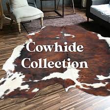 cowhide collection area rug the