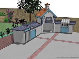 Covered outdoor stone kitchen with patio dining area. Options For An Affordable Outdoor Kitchen Hgtv