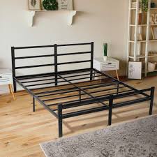 kingso queen bed frame with headboard
