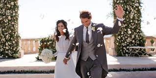 Rafael nadal's wife's wedding dress is seen for the first time in stunning snaps as she reveals she created two gowns for the big day. Rafael Nadal Shares Beautiful Picture From Wedding At Spanish Castle