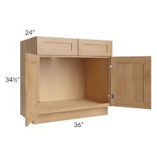 midtown timber shaker 36 sink base cabinet