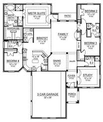 Plan Hhf 4893 First Floor House Plans