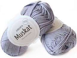 Mercerized 100 Cotton Yarn For Knitting And Crocheting 3 Or Light Dk Worsted Weight Drops Muskat 1 8 Oz 109 Yards Per Ball 01 Lavender