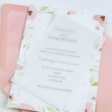 tissue paper is used in wedding invitations