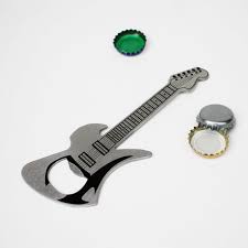 guitar bottle opener stainless steel