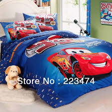 children bed cartoon cars bedding set