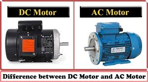 dc motor vs ac motor difference