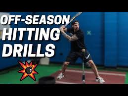 10 off season baseball hitting drills