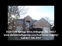 5518 cold springs drive arlington tx