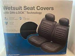 Wetsuit Seat Covers Black W Dri Lock