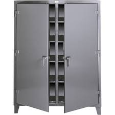double shift storage cabinets steel