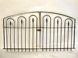 Vintage Metal Garden Fence Gate 3 Ft