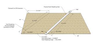 Roof Framing Geometry Plywood Roof Sheathing Stick