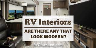 modern rv interiors do they look that