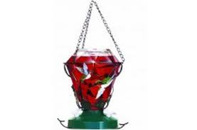 Those decorative ones sure are pretty, but may be too hard to clean. Freshmarine Offers Perky Pet Decorative Glass Hummingbird Feeder 24oz Hummingbird Edition
