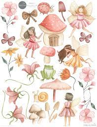 Fairy Garden Wall Decals Fable And