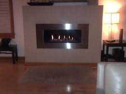 Contemporary Gas Fireplace With