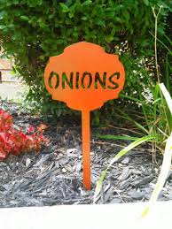 Onions Vegetable Stake Garden Label