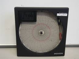 Dickson Kt8p3 Temperature Chart Recorder With Sensor R400