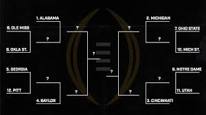 college football playoff projecting