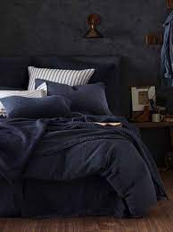 sweetyhomee navy blue bedroom decor
