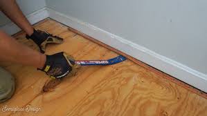 how to rip up carpet the easy way