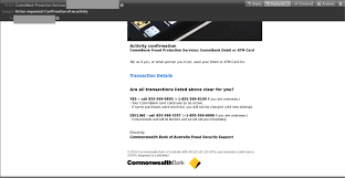 0.1 commbank card activation requirements. Commonwealth Bank Impersonated In Phishing Scam Email Asks Users To Confirm Card Activity