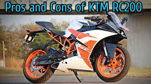 pros and cons of ktm rc200 should you