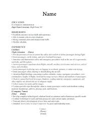 Flight Attendant Cover Letter No Experience Flight Attendant Cover