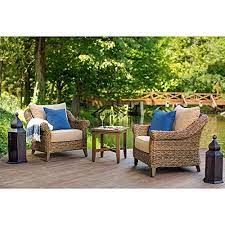 outdoor chairs with ottoman you ll love