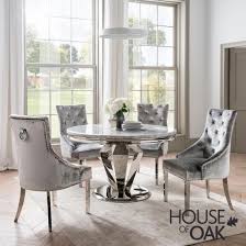 Our grey dining chairs are a wonderful addition to any dining space. Oak Dining Chairs Dining Room Chairs House Of Oak