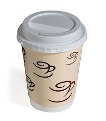 cafe design paper coffee cups lids