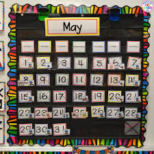 How To Make And Implement A Linear Calendar Pocket Of Preschool