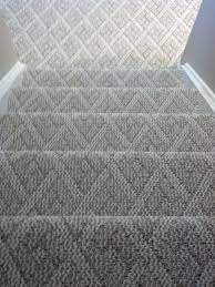 Basement Carpet Patterned Stair Carpet