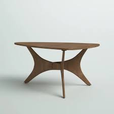 Lucrezia Triangle Wood Coffee Table In