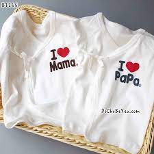 Nón cho bé sơ sinh I love mama papa – DoChoBeYeu.com